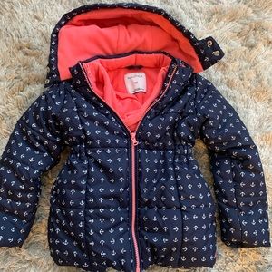Girls Nautica coat size 4